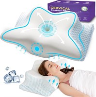 Cooling Cervical Pillow for Neck Pain Relief