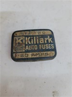 Vintage auto fuses tin small