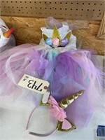 Unicorn Dress & Headband