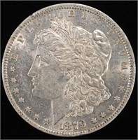 1879-O MORGAN DOLLAR AU/BU