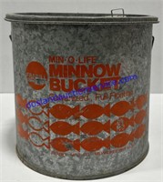 Min-O-Life Bucket Galvanized, Full Floating