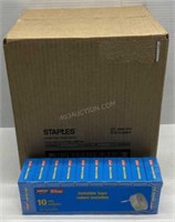 120 Rolls of Staples Invisible Tape - NEW