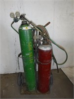 Oxygen and Acetylene Torch Set
