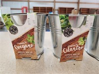 (4) Oregano, Cilantro, Basil Grow Kits