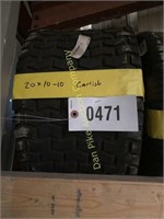 Carlisle lawnmower tire 20/10-10