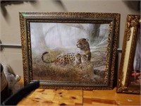 Beautiful Large Cheetah Print in Cheetah Frame