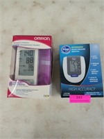 Two blood pressure checkers new in box