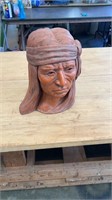 Native  American Indian Bust