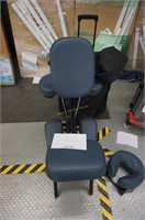 portable chair massage folding table with case