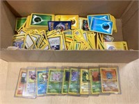 BOX OF POKEMON CARDS