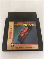 Super Sprint Nintendo NES Tengen 2D Auto Racing