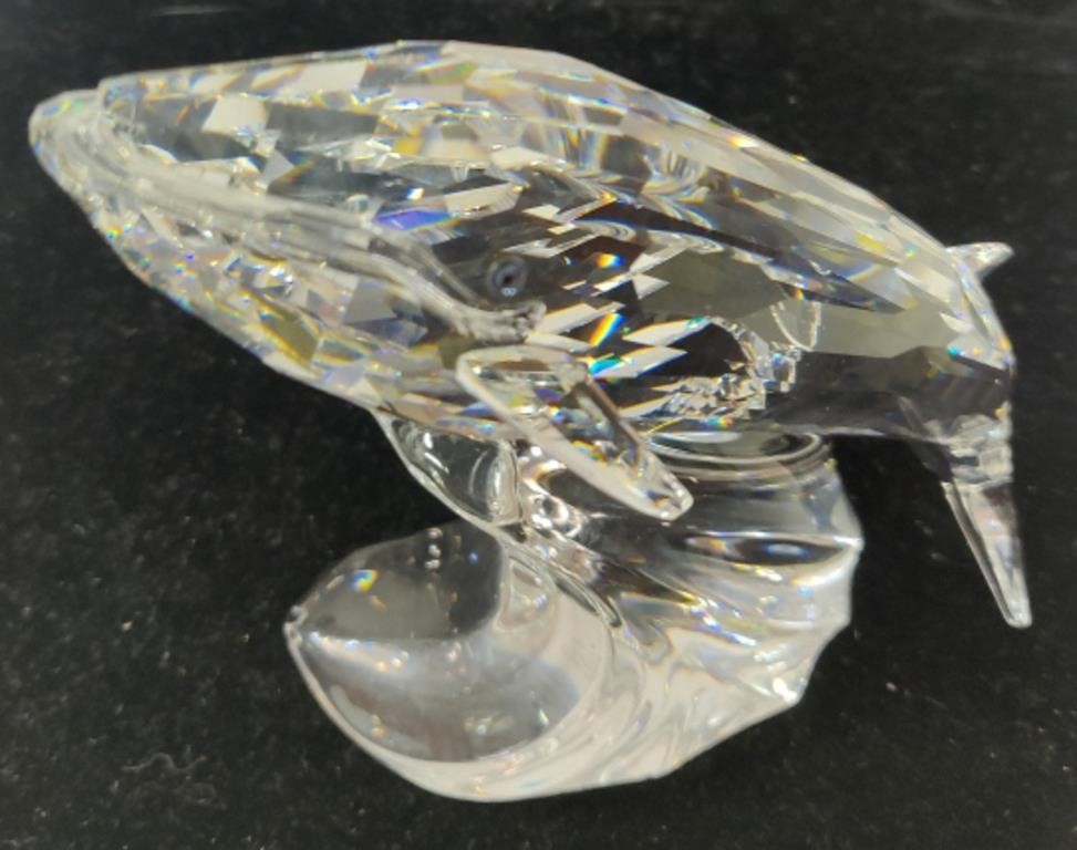 Swarovski Crystal "Care For Me" the Whales