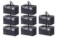 Heavy Duty Moving Bags With Straps 8count