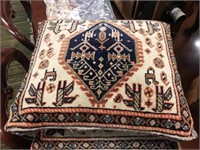 2 X TAPESTRY PILLOWS