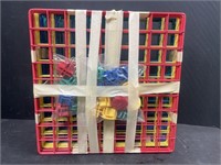 Colourful cubicle organizers. Four colours. 14” x