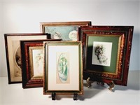 Framed Prints, 2 Beautiful Ornate Frames