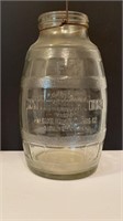 Lg. Vintage Gem Dandy Electric Churn 
Jar, Made