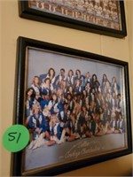 1979 COWBOYS PICTURE WITH CHEERLEADER PICTURE