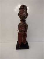 Antique African Carved Figural Statue