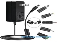 12V 3A Adapter, 100V-240V AC to DC, for LED Strip,