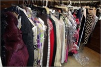 LOT: LADIES DESIGNER AND VINTAGE STYLE CLOTHING