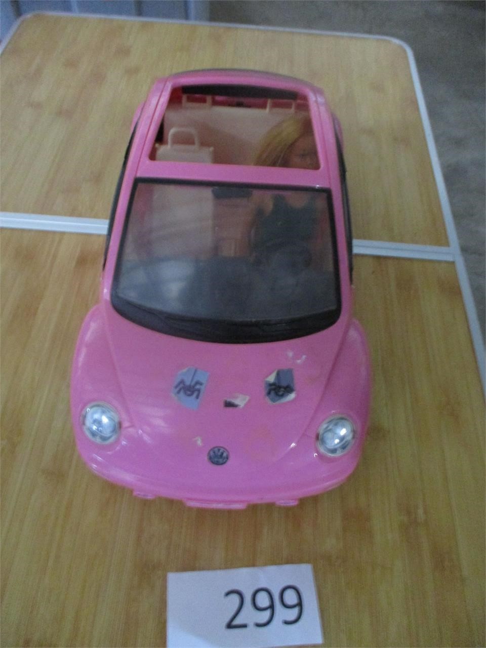 Barbie Car with Barbie--VW Bug