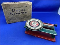 Simplex Typewriter