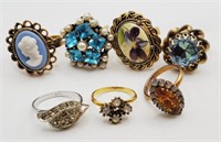 (E) Costume Rings (sizes 4 to 7)