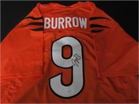 BENGALS JOE BURROW SIGNED JERSEY FSG COA