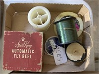 Sport King Fly Reel,&  Fishing Line