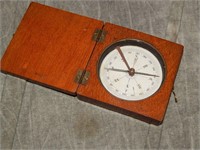 mid 1800's (ish) Compass in wood box