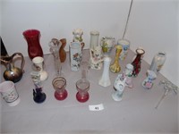 Variety of Vases Approx 26