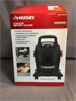 Husky 4 Gallon Wet/Dry Vacuum (Tested)