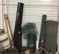 Garden fencing and other garden items