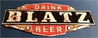 Blatz Metal Beer Sign
