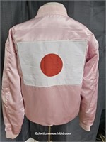 Hypeland Worldwide Pink Satin streetwear Jacket