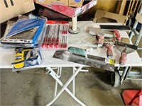 Various drywall tools & misc