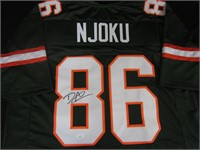 DAVID NJOKU SIGNED JERSEY WITH JSA COA