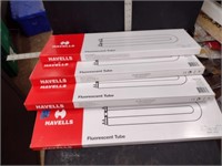 Four HAVELLS Fluorescent U Shaped Tubes