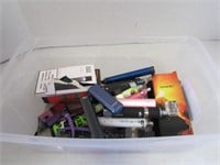 Box of Various Vapes and Parts