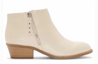 Arizona Womens Camino Cream Booties SZ 7 M