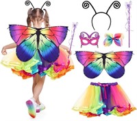 Kids Butterfly Fairy Costume - O/S