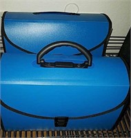 2pc blue file carriers