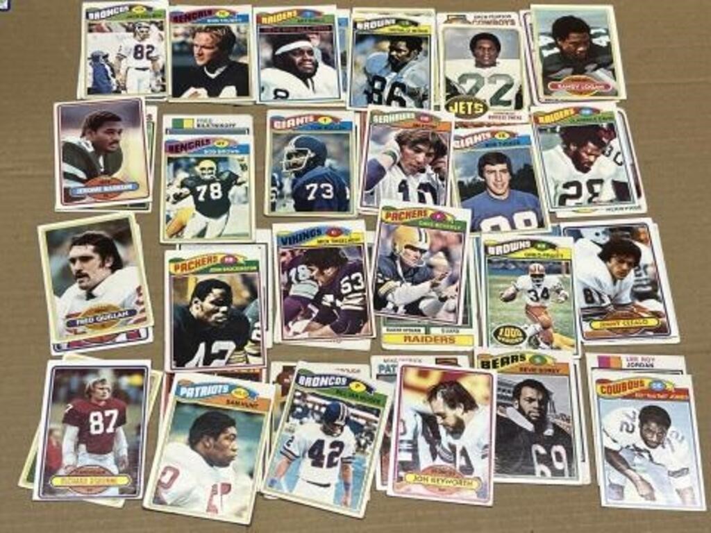 1970's FOOTBALL CARD LOT