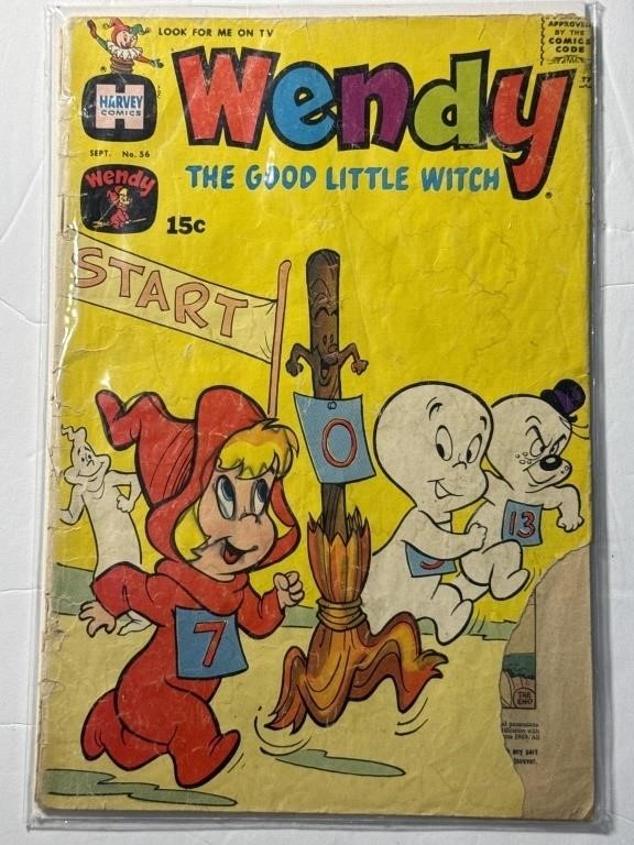 Wendy The Good Little Witch #56 Harvey Comics!