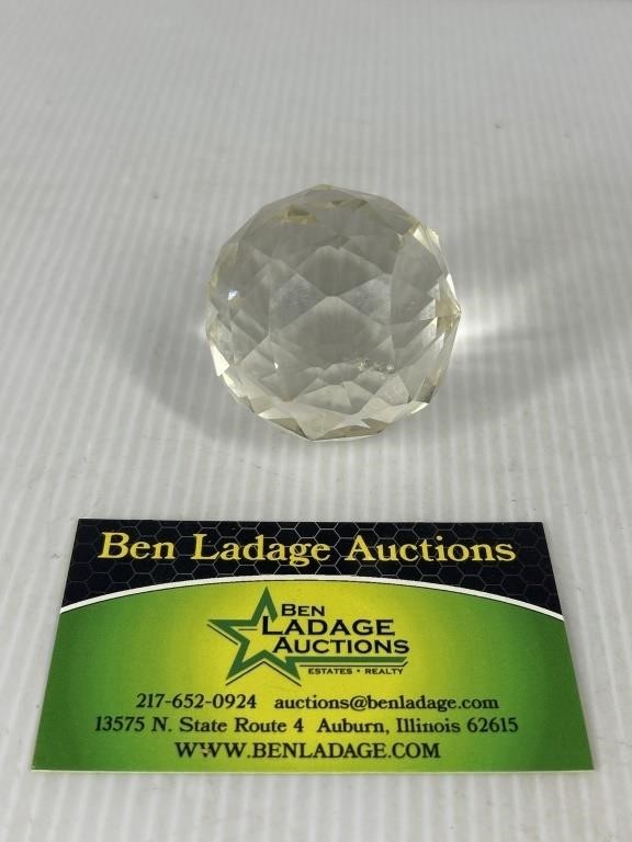 Glass Ball Paper Weight