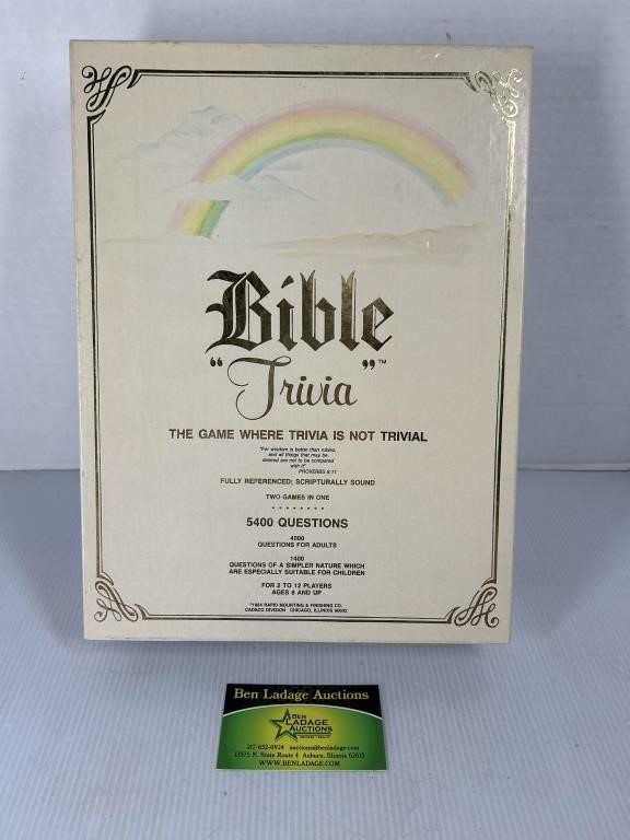 Bible Trivia Game