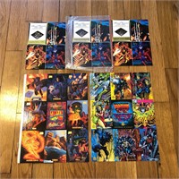 Lot 1994 Marvel Universe Uncut Promo Trading Cards