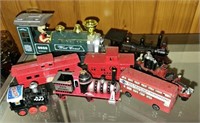 Assorted Vintage Train Engines, etc.