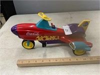 Coca-Cola model pedal vehicle, Ltd Ed rocket